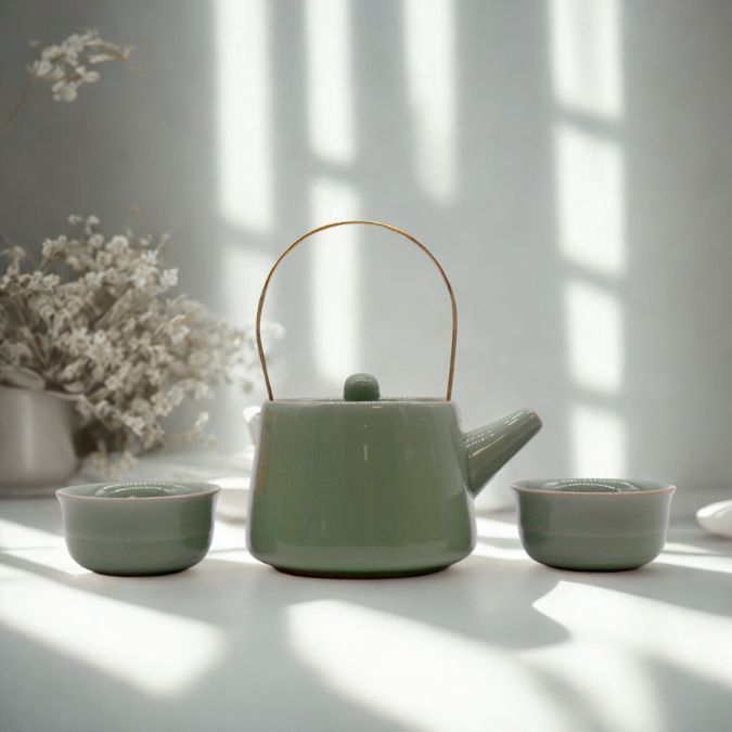 Greeny-teaset Teenõude komplekt Greeny - Image 1