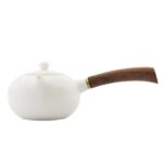 Portselanist teekann “Yangzhi” – puidust külgsangaga - Image 2