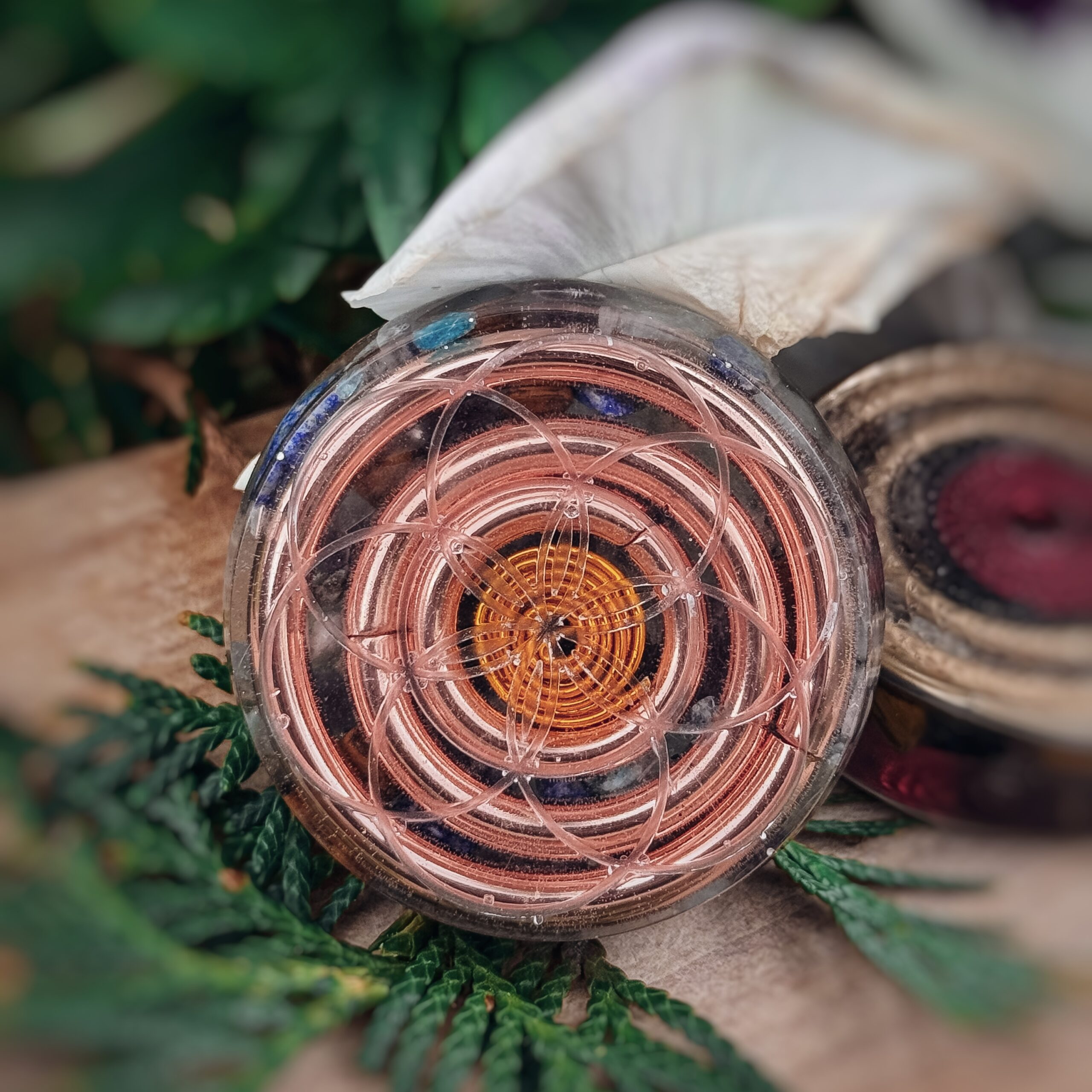 orgoniit-oranz Taskuorgoniit Rose Gold - Image 1