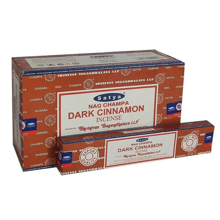 dark-cinnamon-incense-sticks-by-satya-206156_750x.jpg Dark Cinnamon viiruk, Satya - Image 1