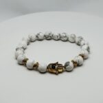 Valge Hamsa käevõru (hauliit)